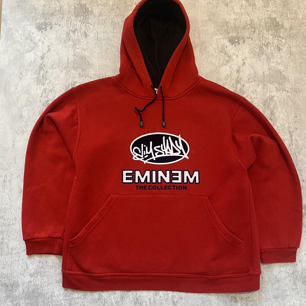 2000s y2k Red Eminem The Collection hoodie Depop