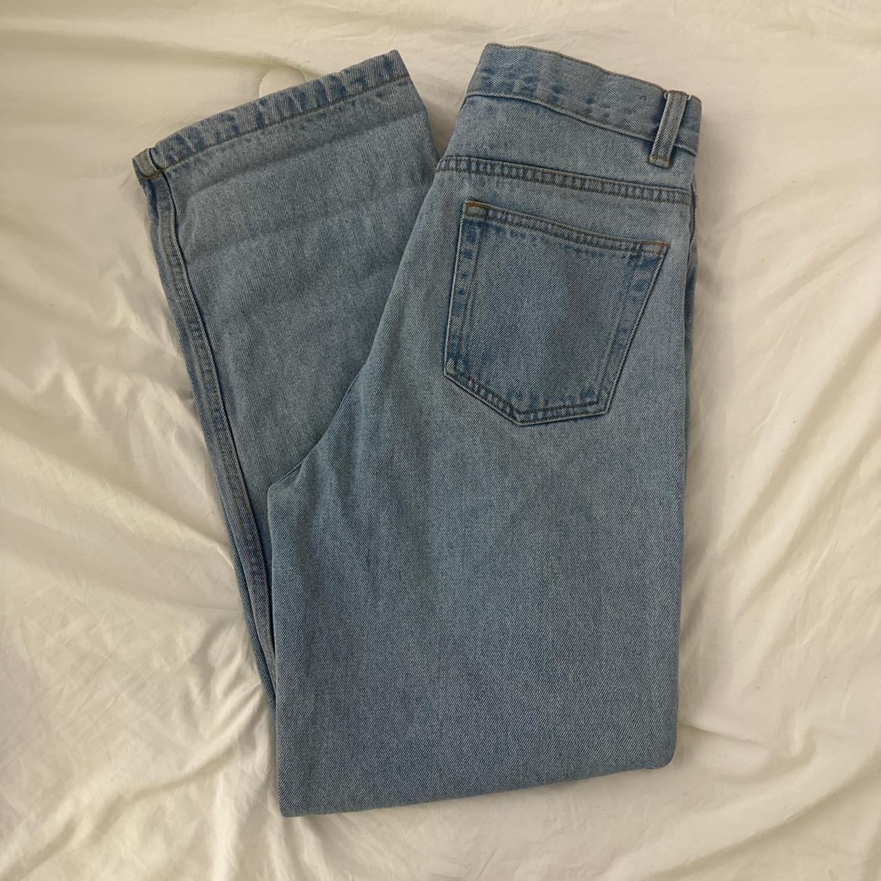 Thrifted Basic Editions Light Wash Jeans Size. Depop