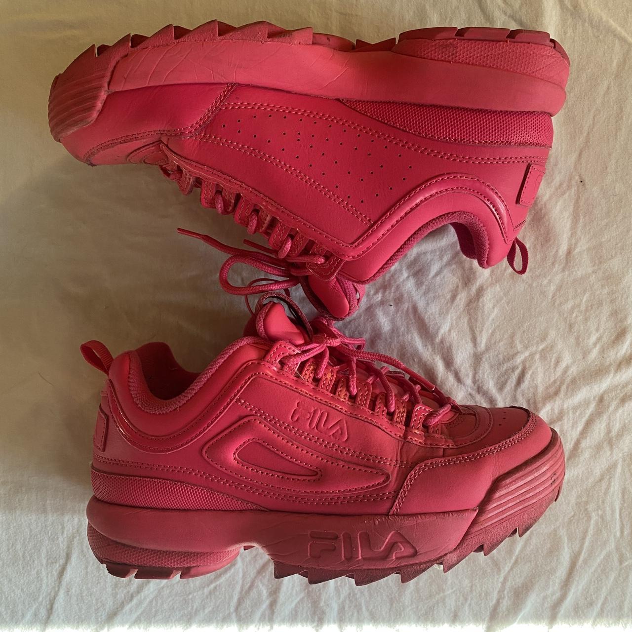 Fila Disrupter 2 Premium Hot Pink Women s 8.5 Hot. Depop