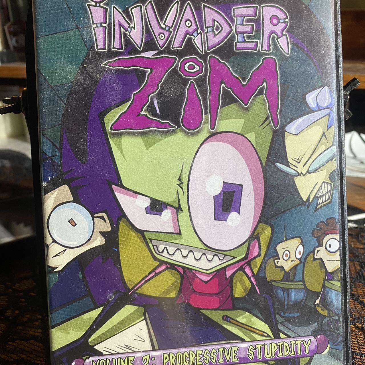 uijin CD カセット DVD 会場限定 まとめ売り Invader zim volume 1 & 2 dvd set! 💚🔮 -no scratches | Depop