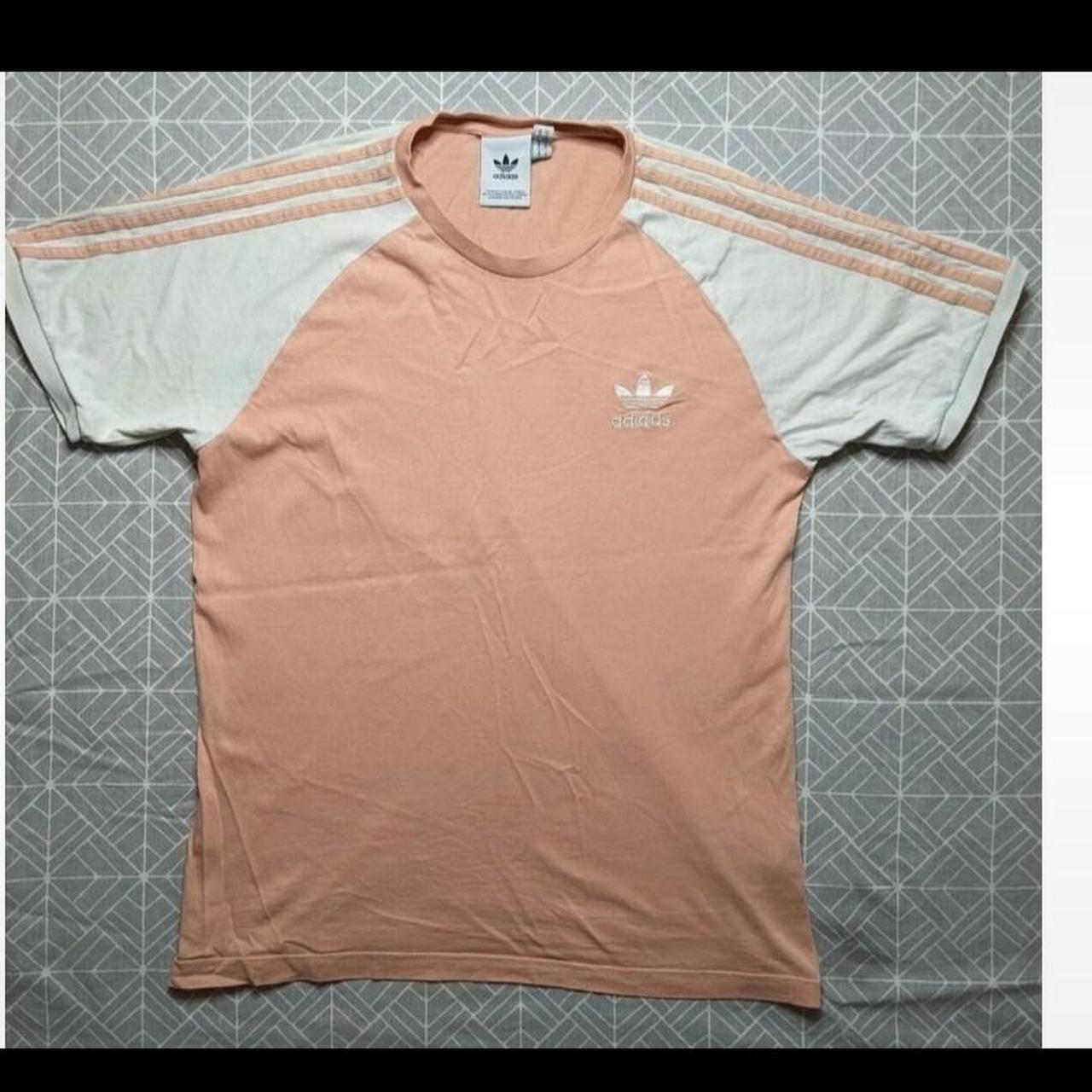 Men s RARE Adidas Originals Peach T Shirt Medium M