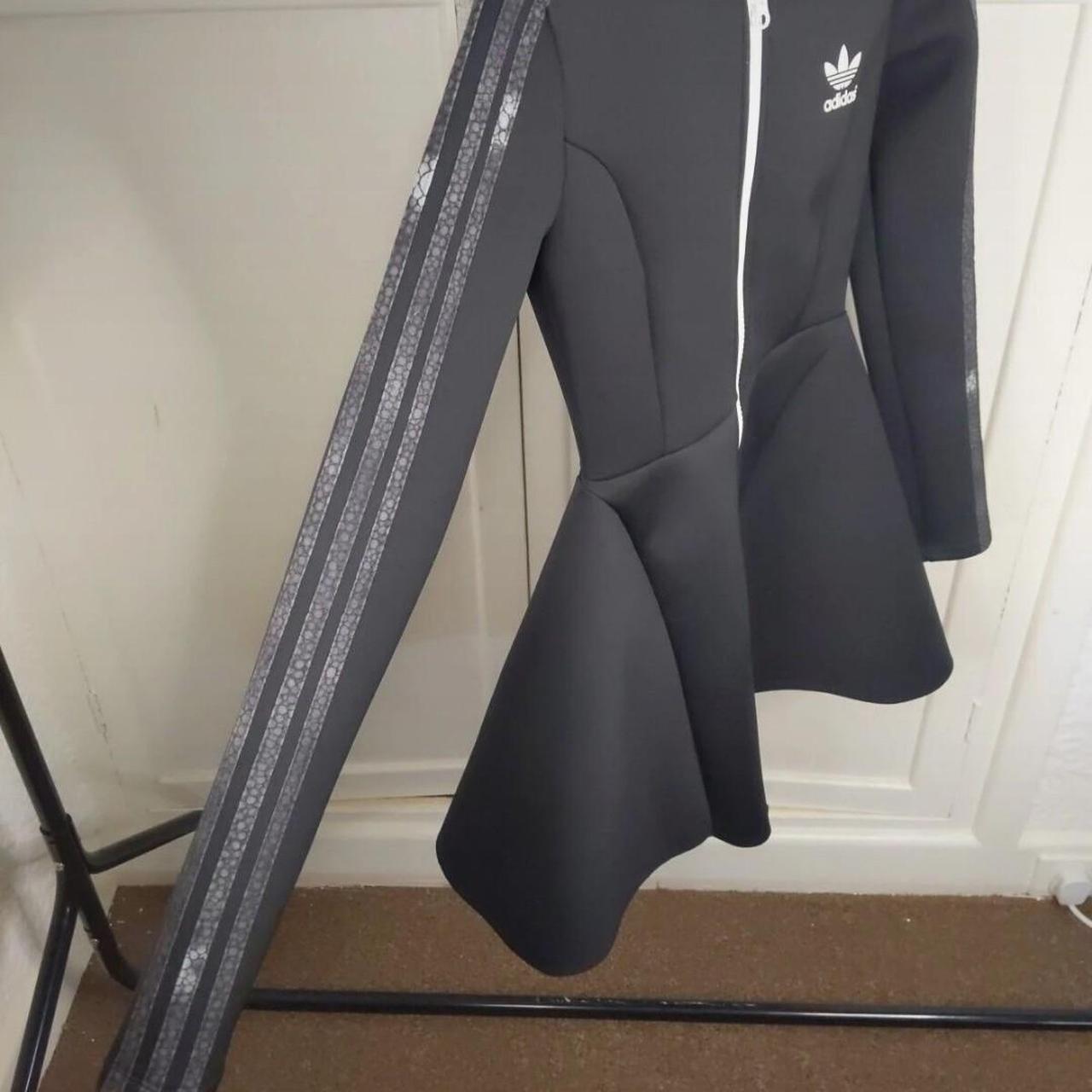Adidas x Rita Ora Jacket Dress Rare Size 8 Black | Depop
