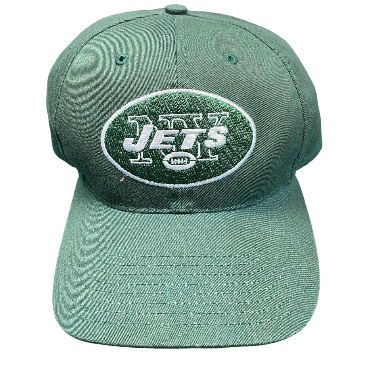 Vintage New York Jets snapback hat in green. From - Depop