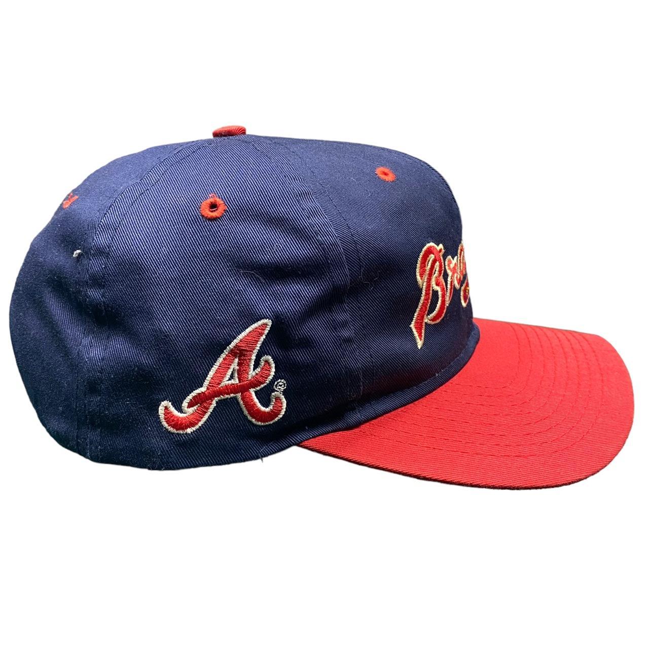 Vintage Competitor Atlanta Braves Snapback Hat