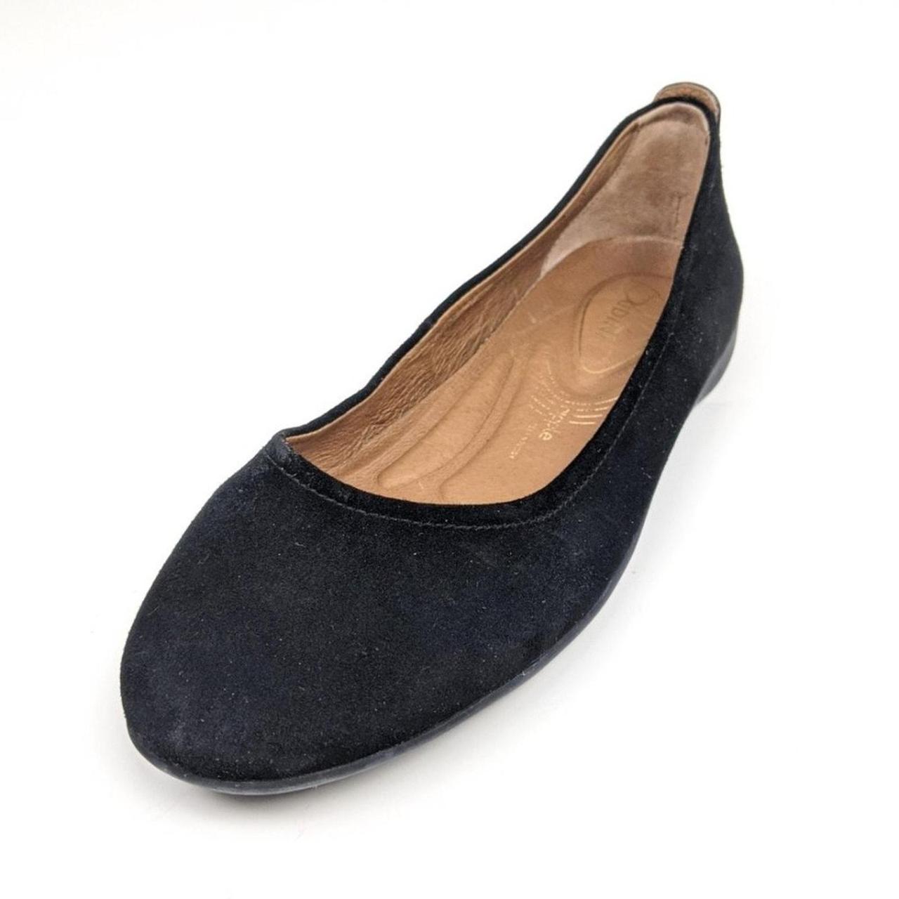 Sudini Black Suede Leather Lily Ballet Flat. Look. Depop