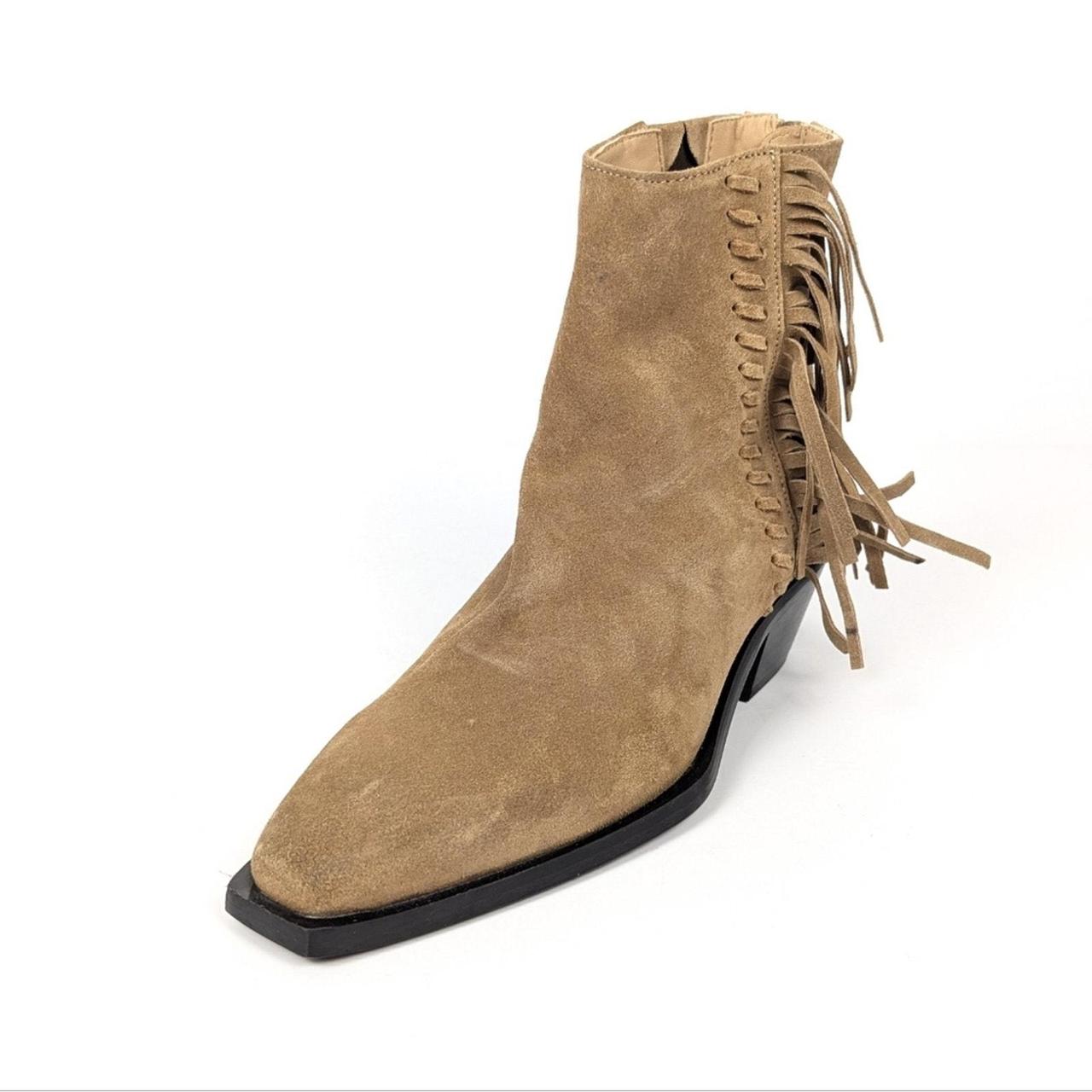 All saints fringe boots best sale