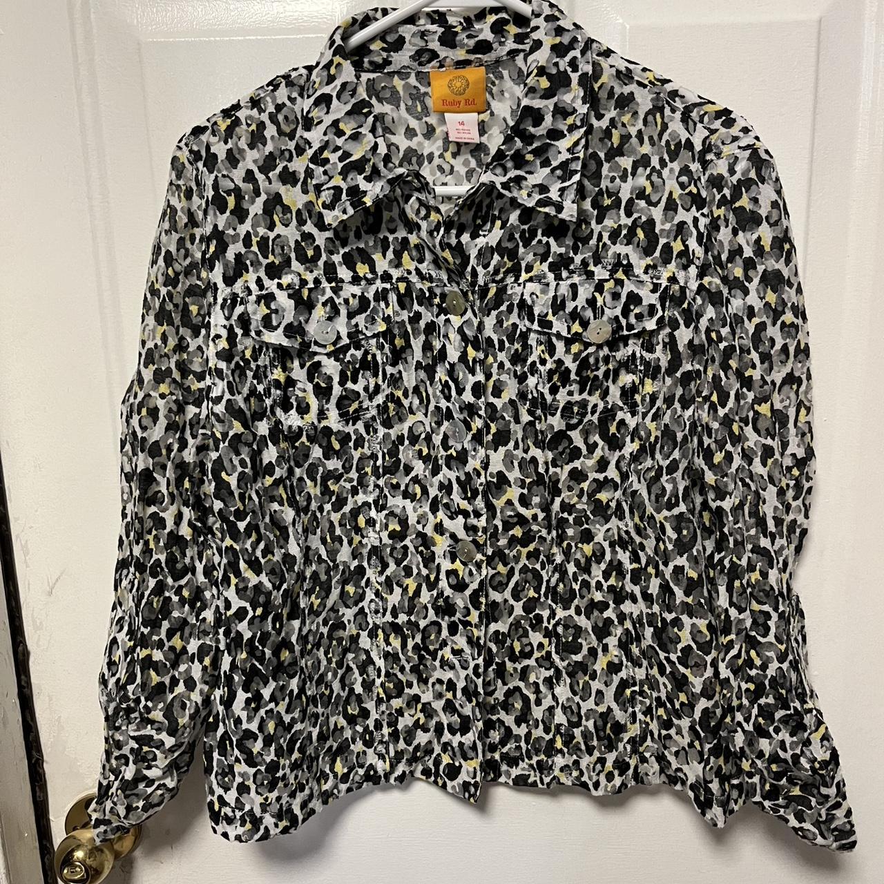 Ruby Rd. Women's Blouse - Multi/Black - 14 – Ruby… - image 1