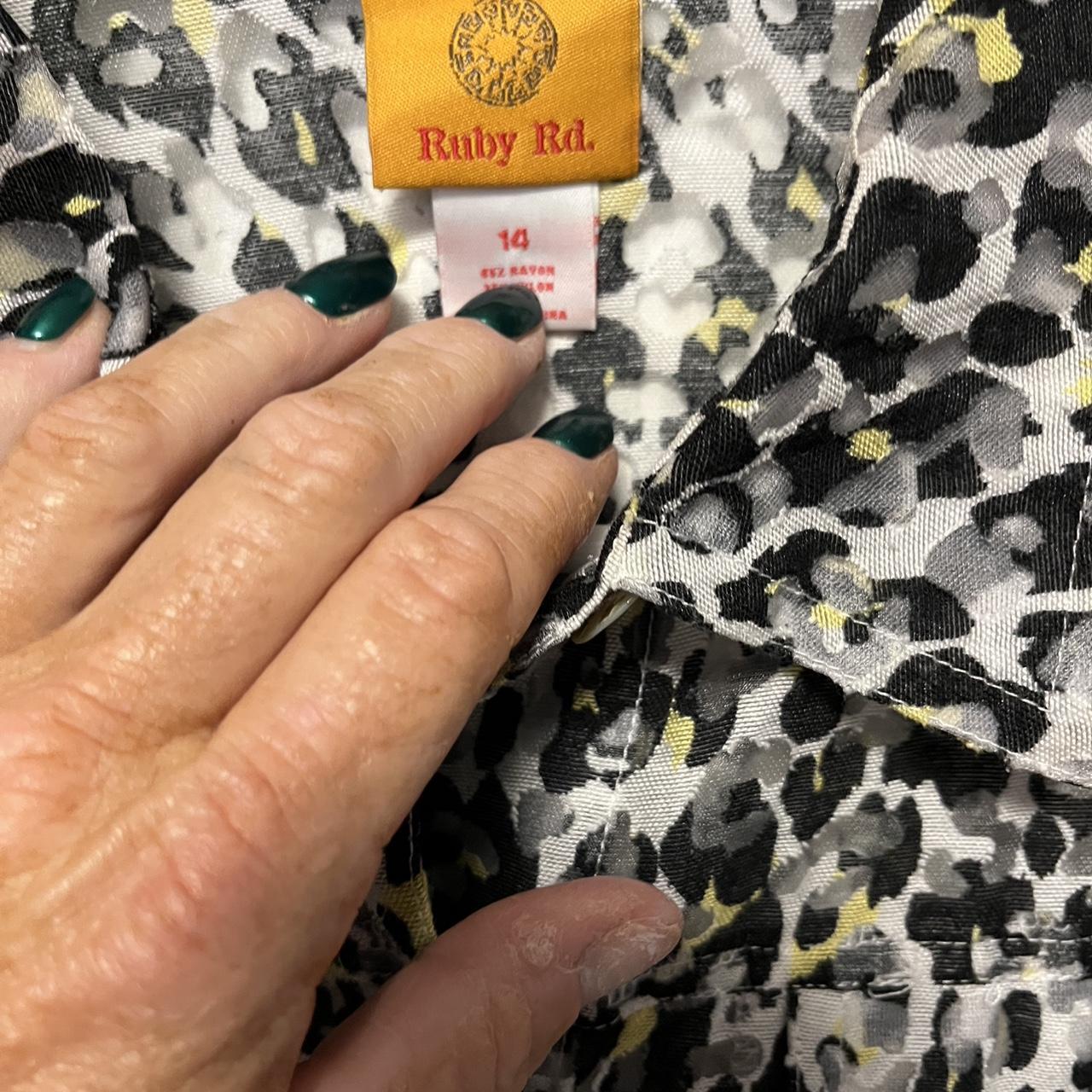 Ruby Rd. Women's Blouse - Multi/Black - 14 – Ruby… - image 2