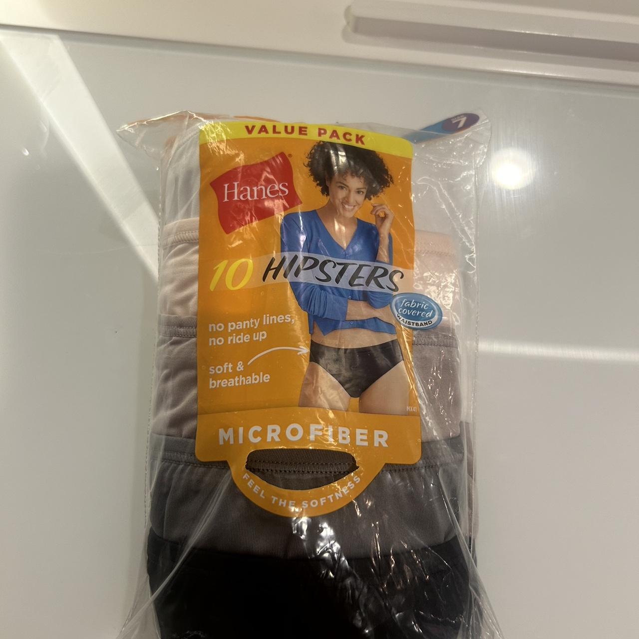 hanes microfiber hipster