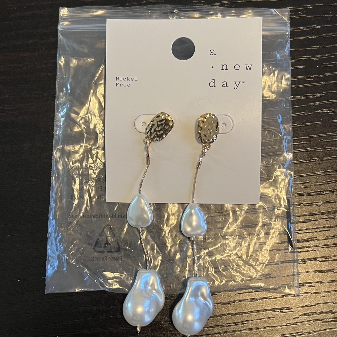 A New Day by Target Pearl Drop Earrings New