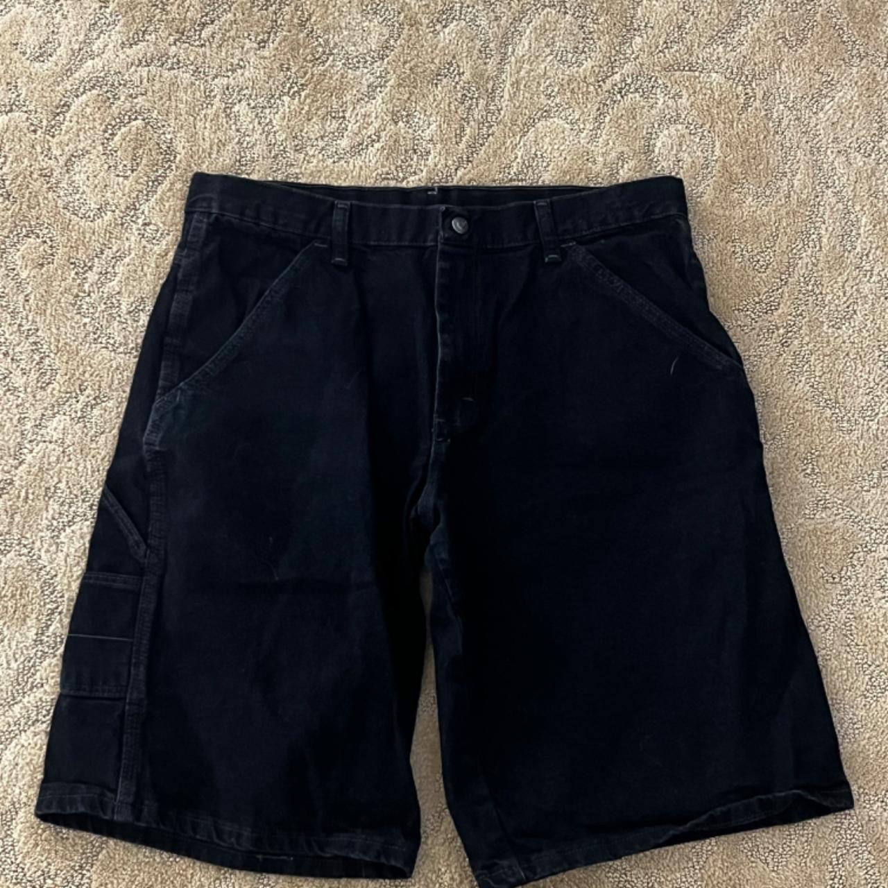Vintage Black Jorts Size: 28 waist - Depop Vintage Black Jorts Size: 28 waist - Depop