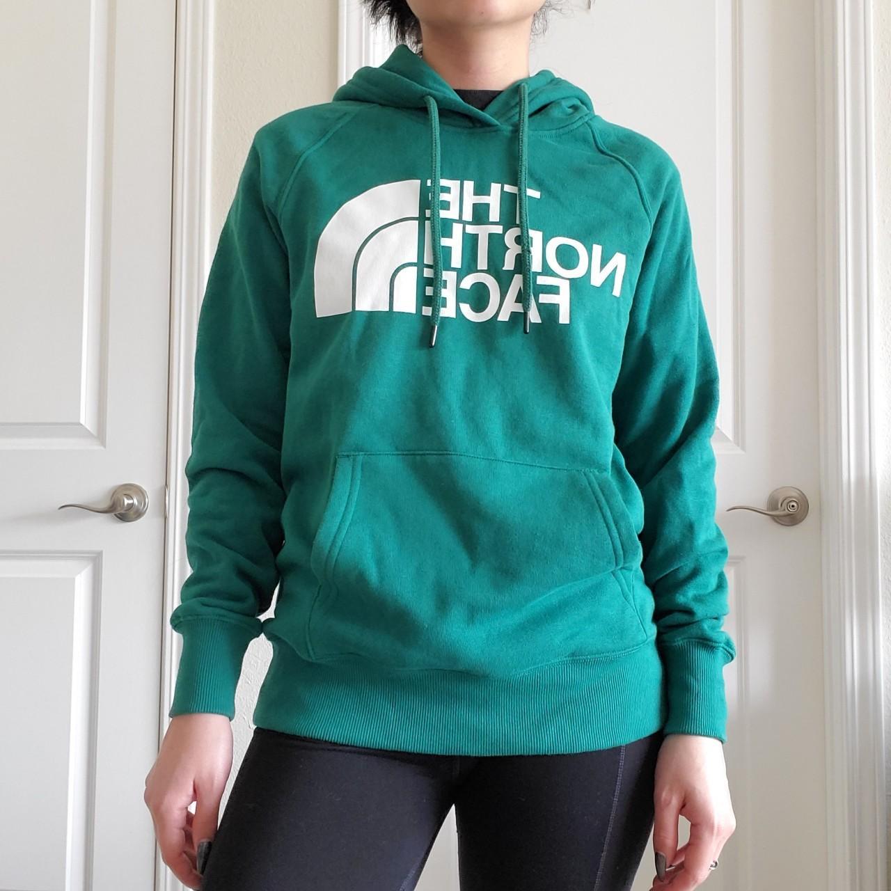 The North Face Women's Green Hoodie (2)
