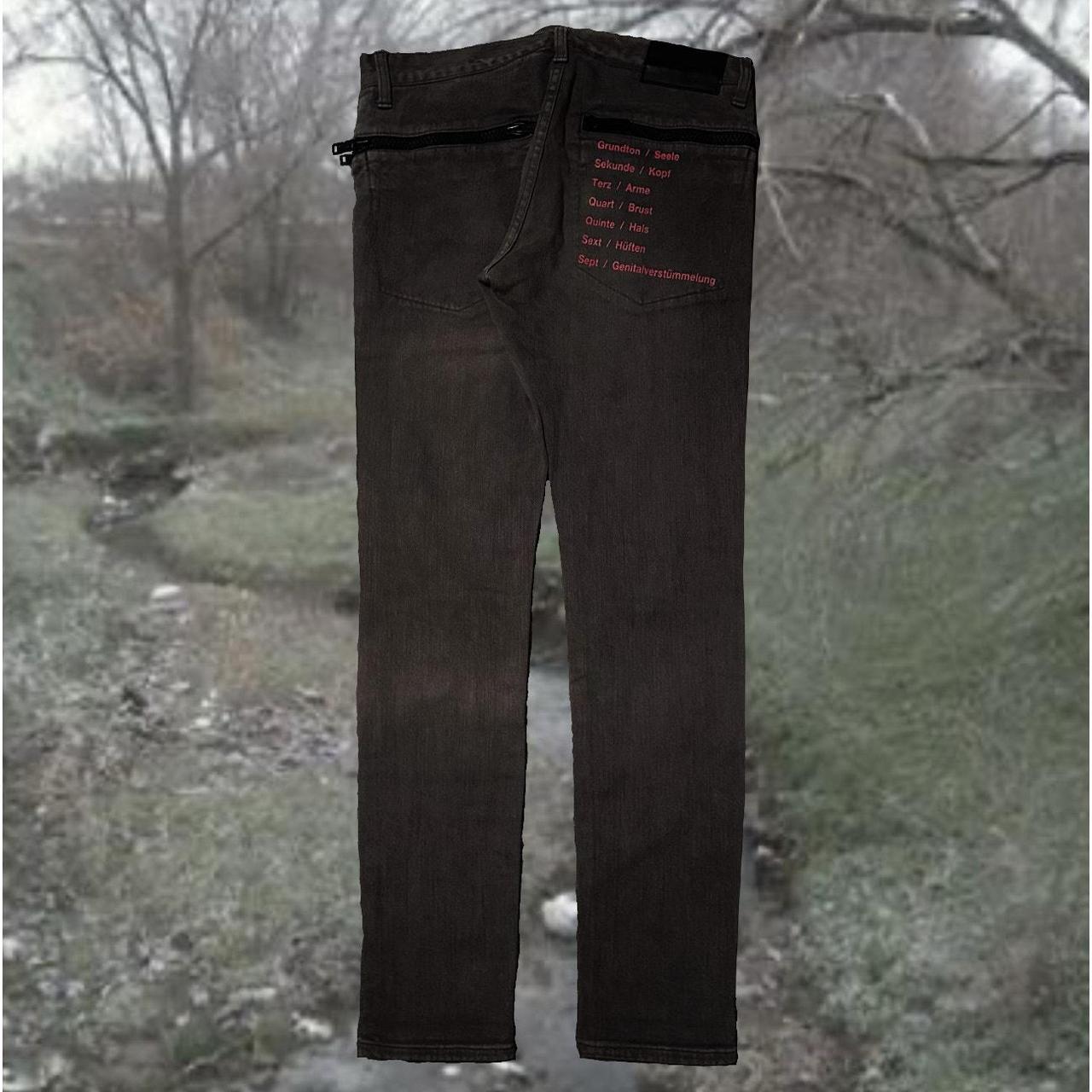 Undercover Jun Takahashi Denim Zipper Skinny Jeans | Depop Undercover Jun Takahashi Denim Zipper Skinny Jeans | Depop