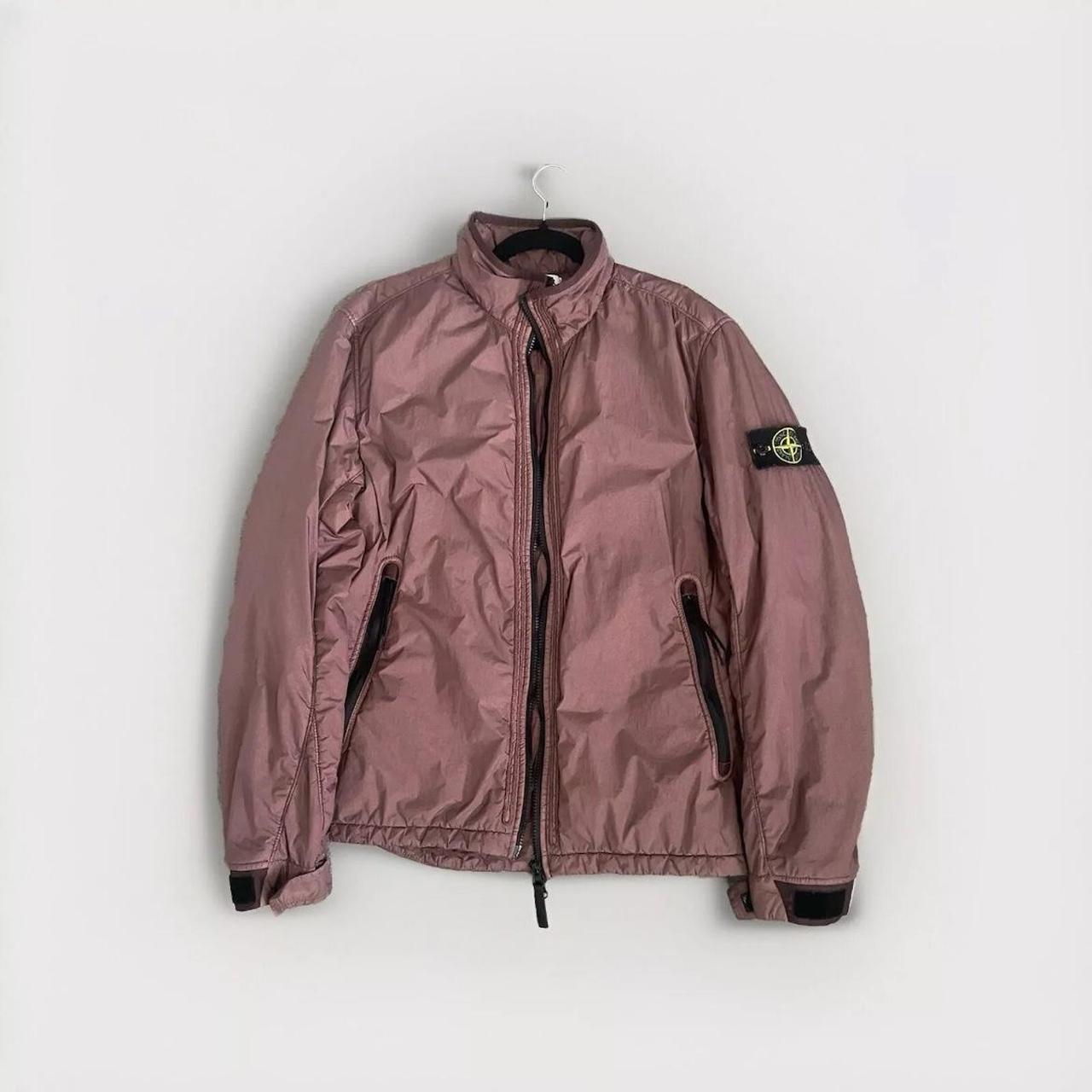 Stone Island “Burgundy” Bomber Depop