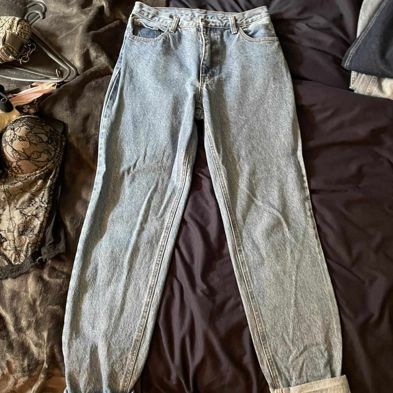 brandy melville carly light wash jeans brandy... Depop