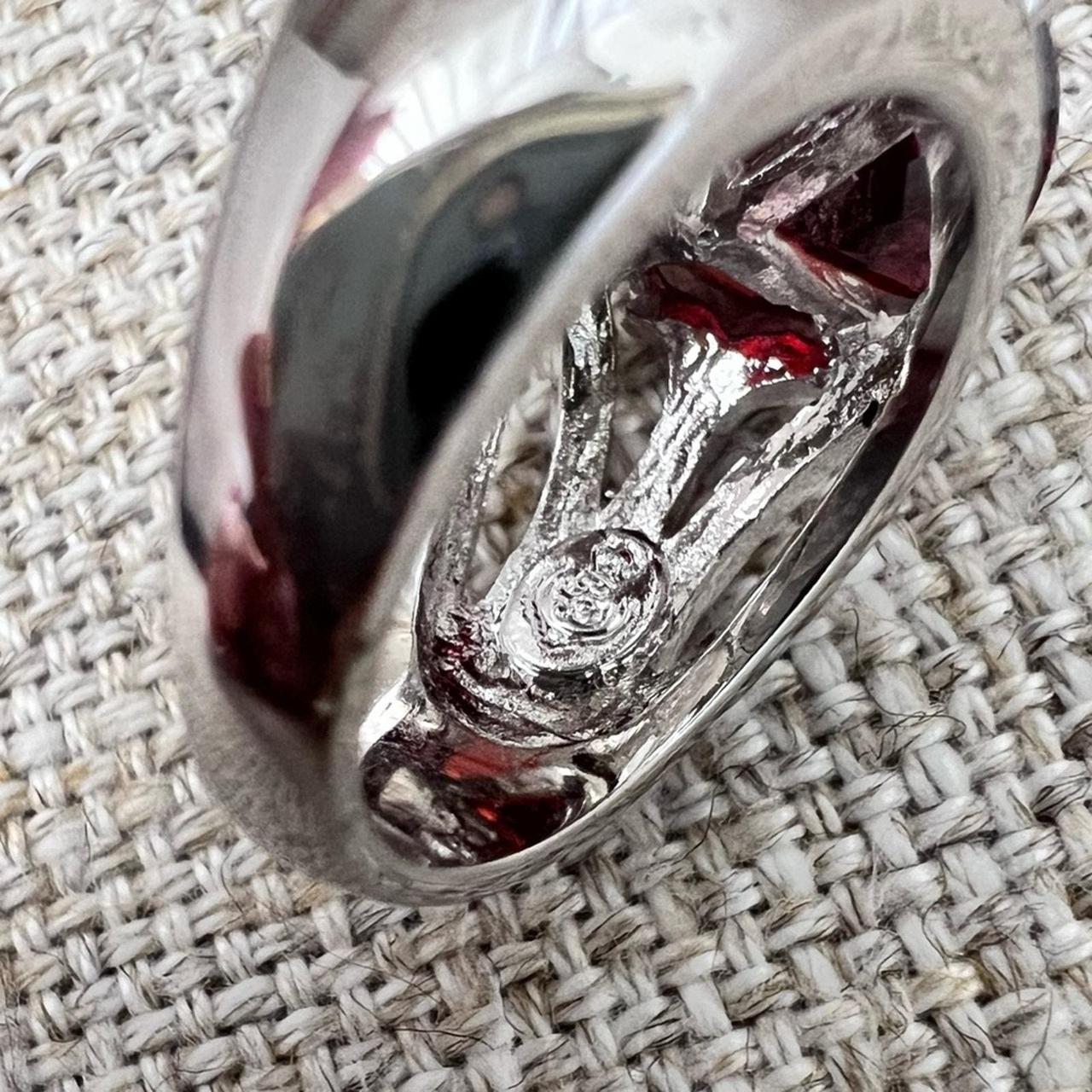 Source Unknown Women's Ring - Red/Silver – Premie… - image 7