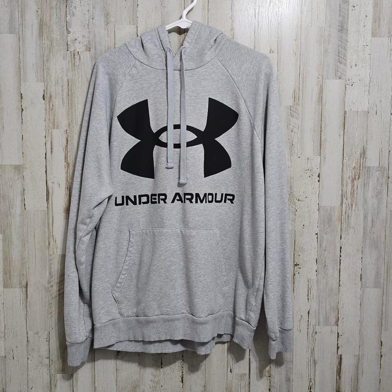 Under Armour Men's Hoodie Grey/Black XL – Under Armour Gray