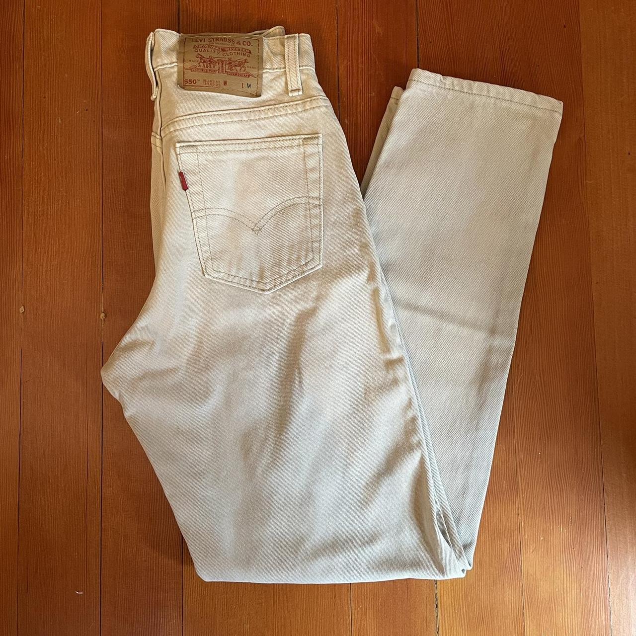 Womens tan levi sale jeans