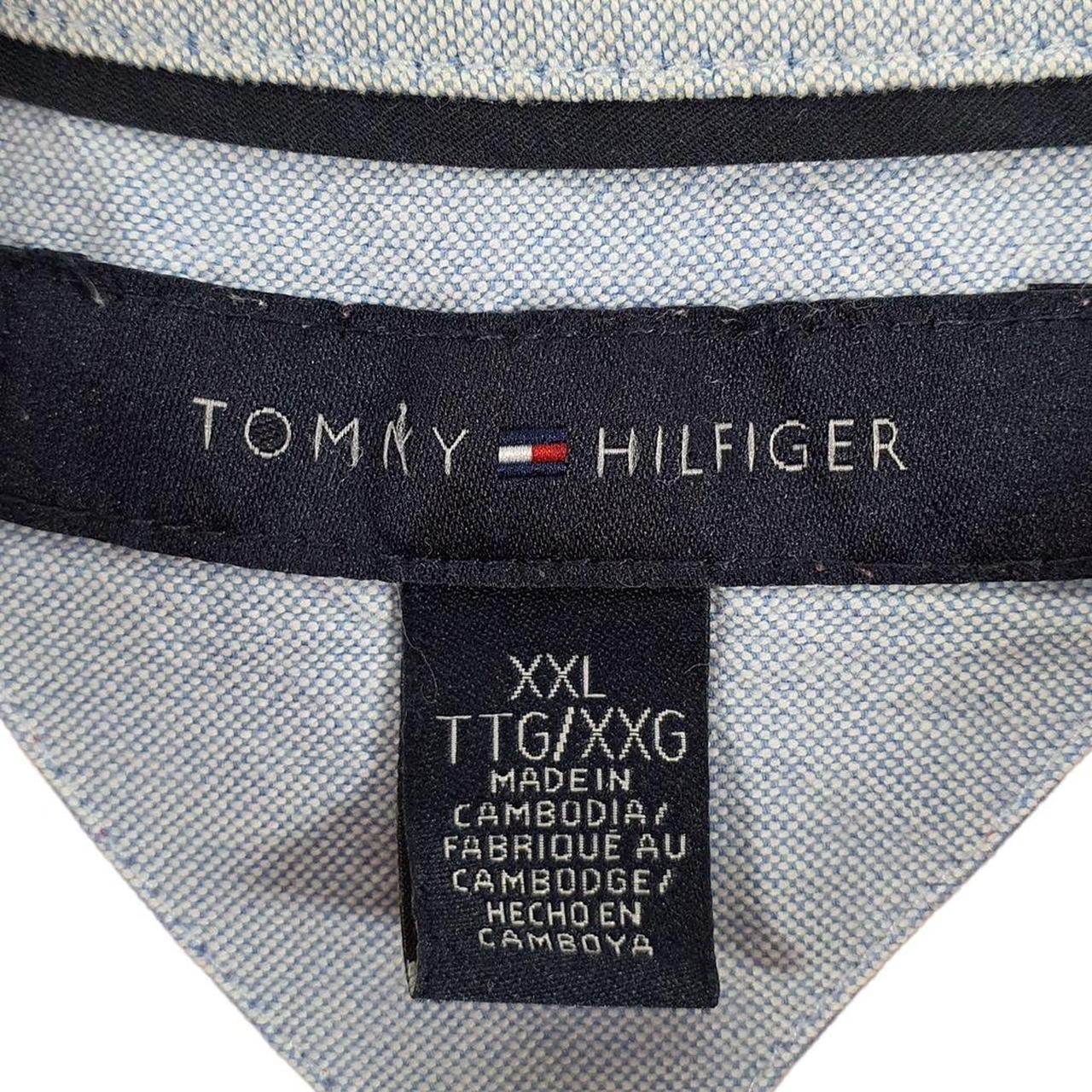 Tommy Hilfiger Polo Shirt Adult XXL 2XL Pink Sport... - Depop