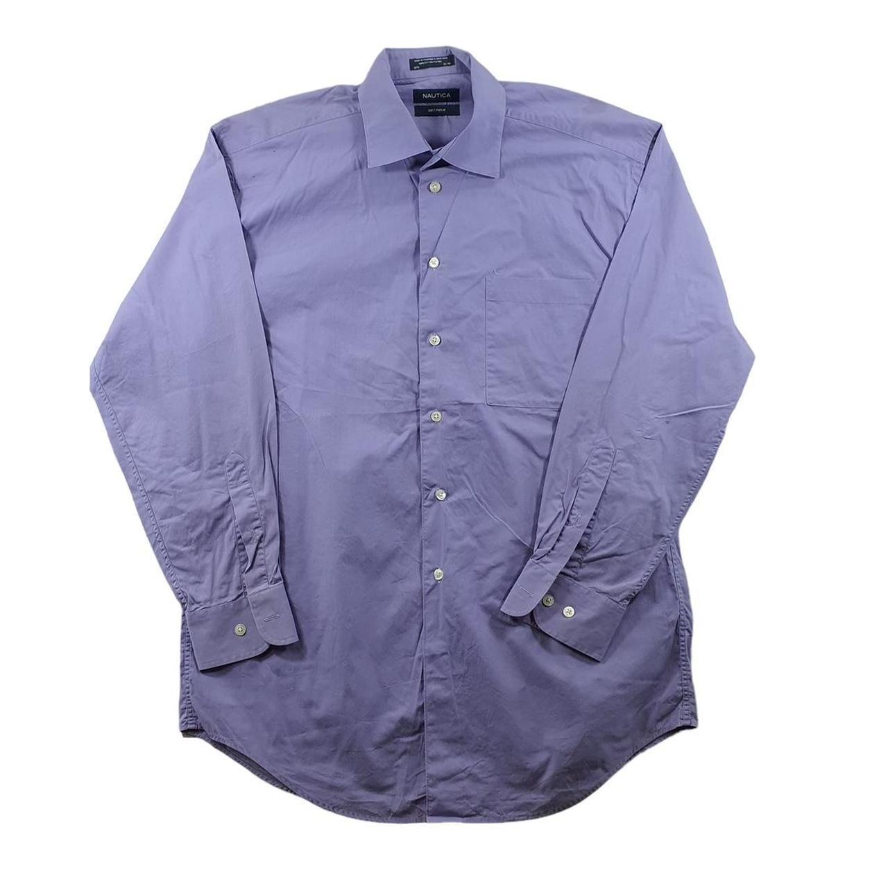 purple nautica shirt