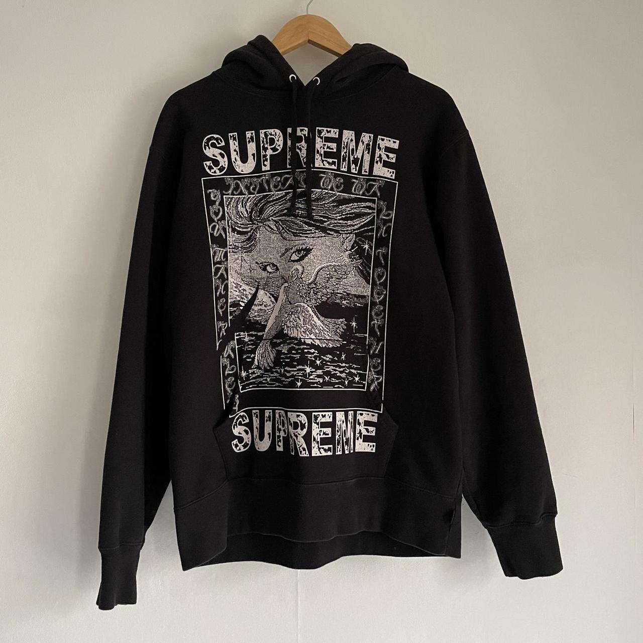 Supreme Doves Hooded Sweatshirt 🕊️, Black ⚫️, Size...