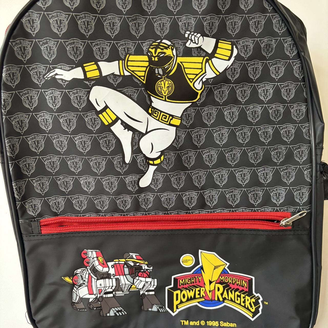 MIGHTY MORPHIN POWER RANGER BACKPACK 1995 SABAN