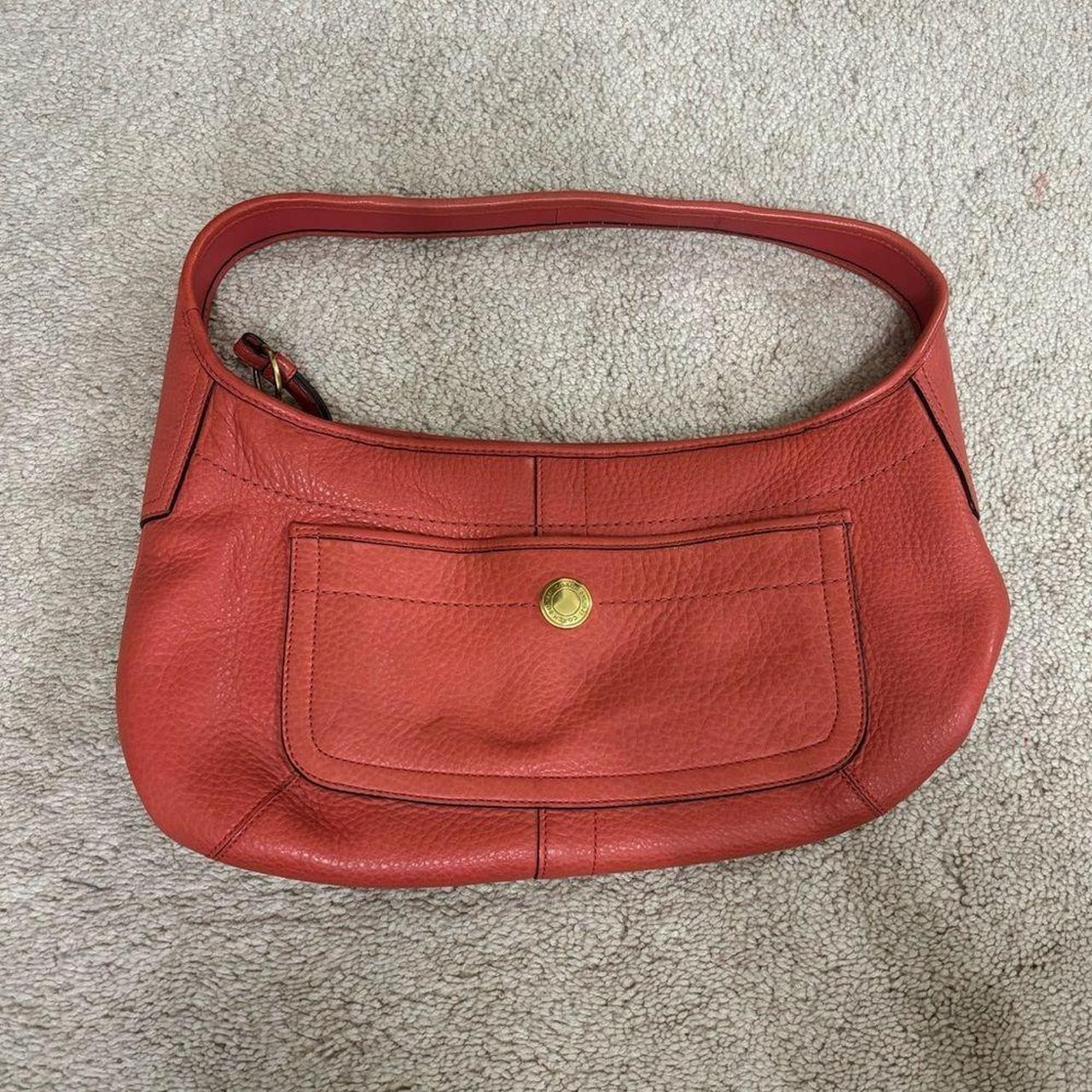 Vintage Coach Leather Pebble hobo good bag