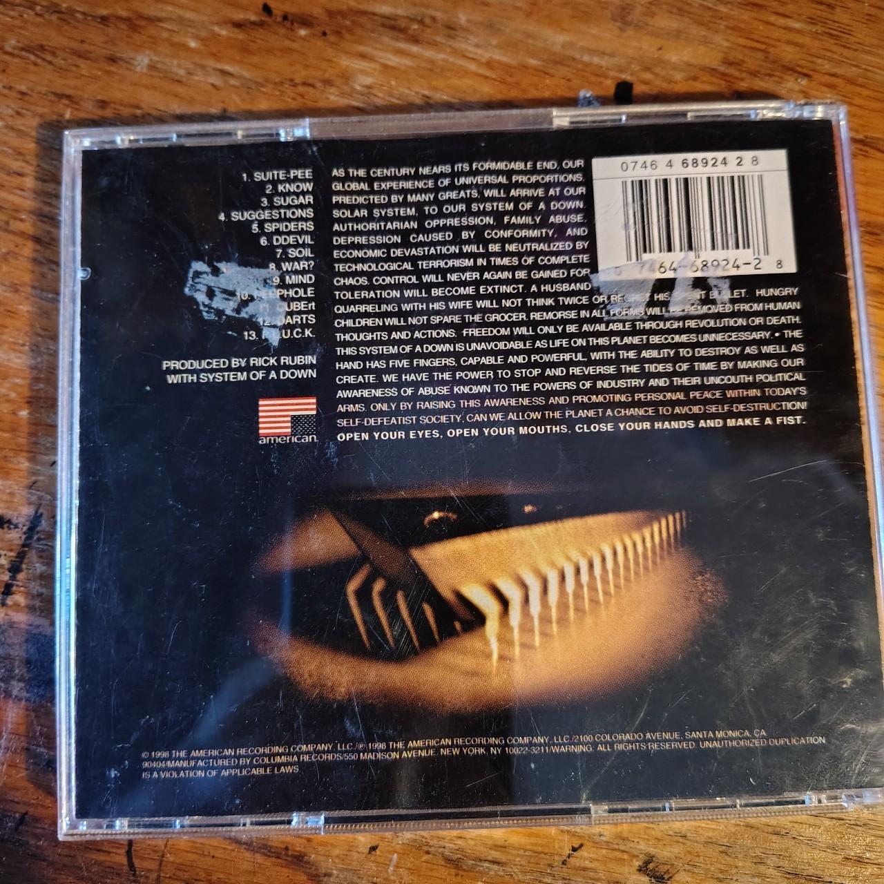 system of a down サイン　CD ❗❗Signed system of a down CD ❗❗ Selling most of my