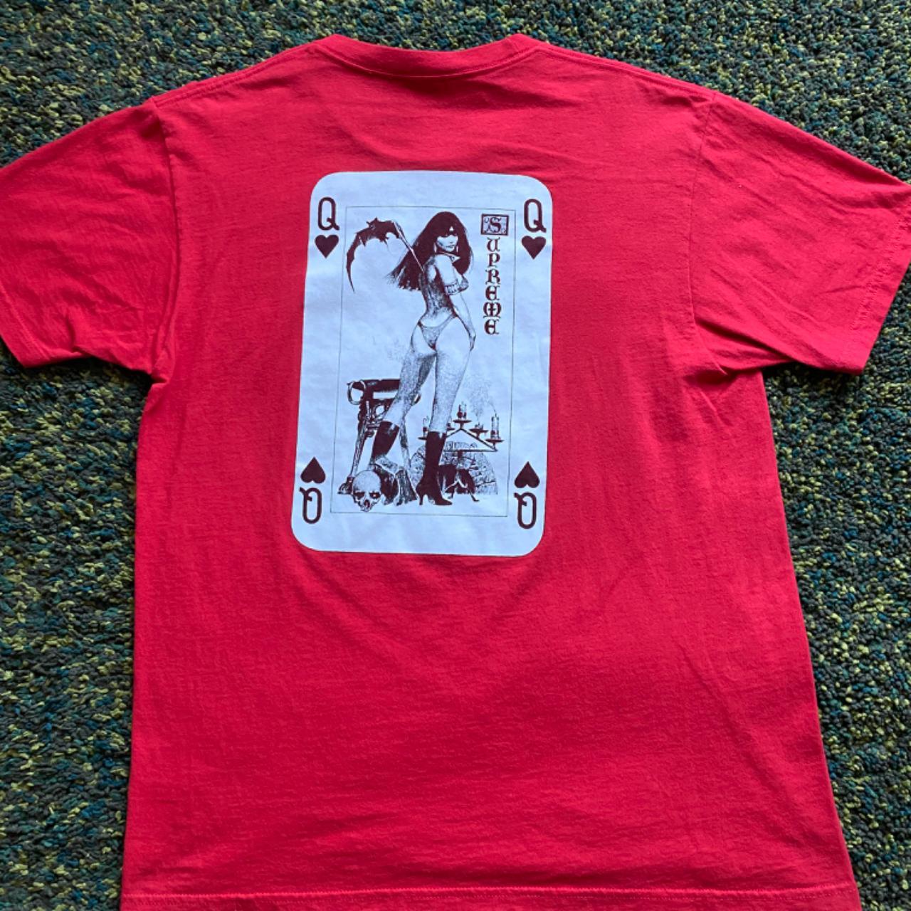 Supreme SS17 Vampirella Card Tee. Size L great | Depop