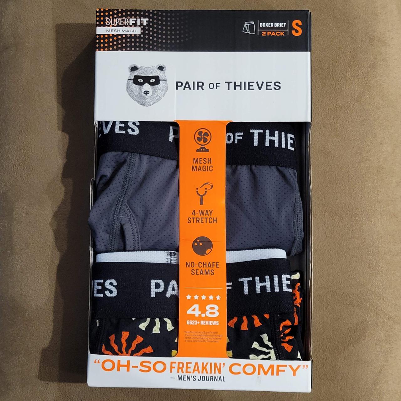 Pair of Thieves 2 pack, size S (mesh magic) boxers... | Depop