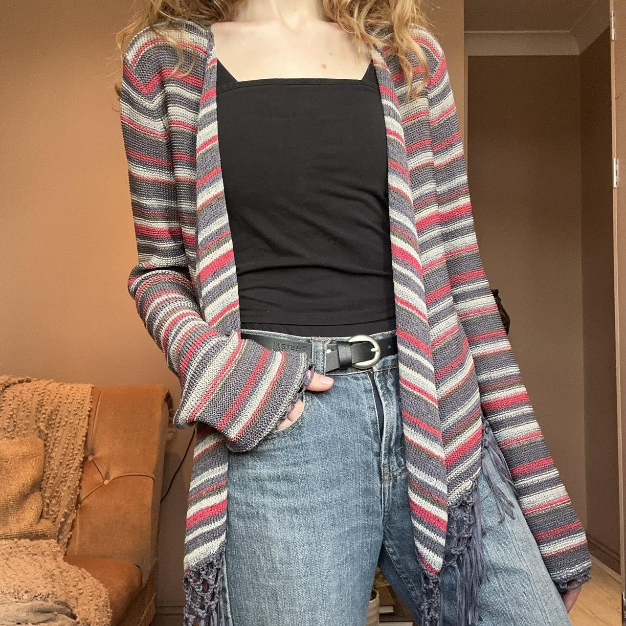 Long floaty cardigan hotsell