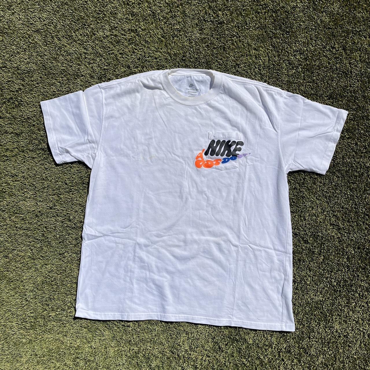 nike white oversized t shirt