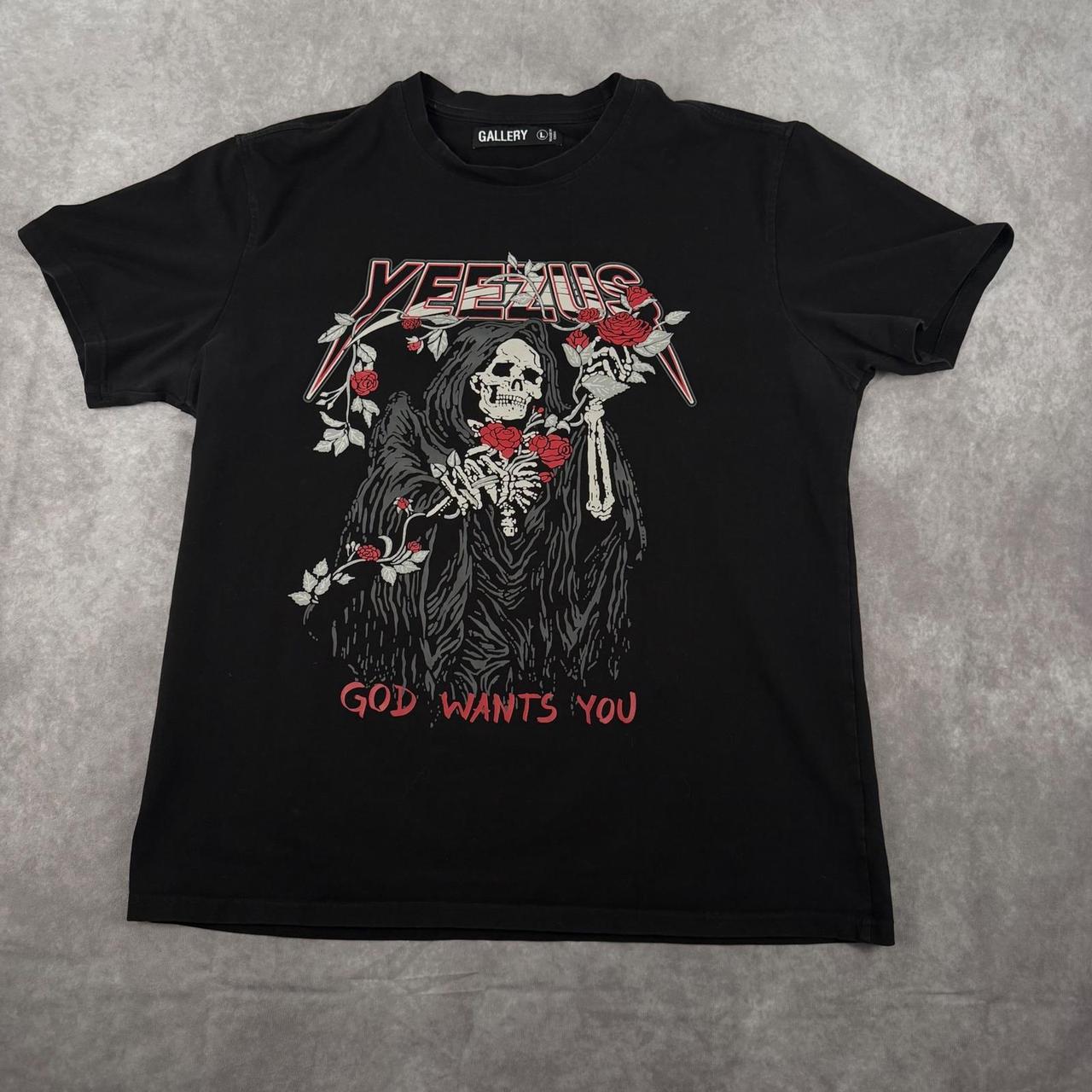 Gallery men's preloved designer black streetwear grunge goth t-shirt