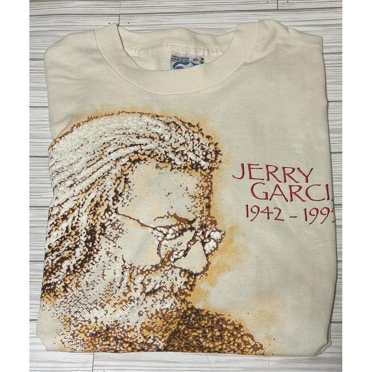 Jerry Garcia psychedelic road outlets trip vintage t-shirt