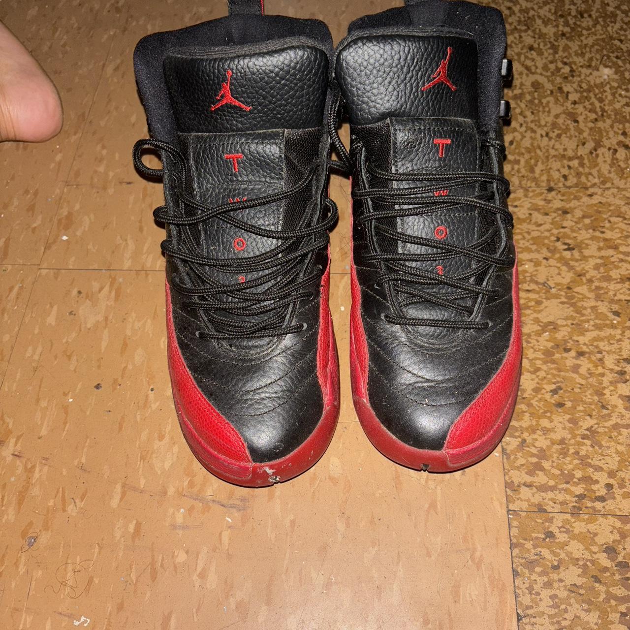 red and black 12s size 7