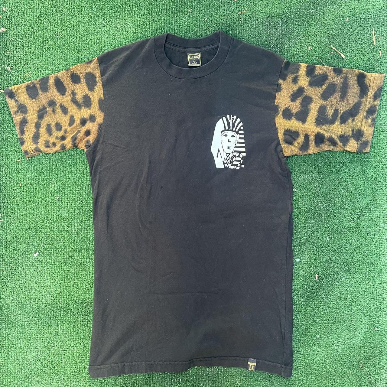 really cool last kings pharaoh shirt with cheetah. Depop