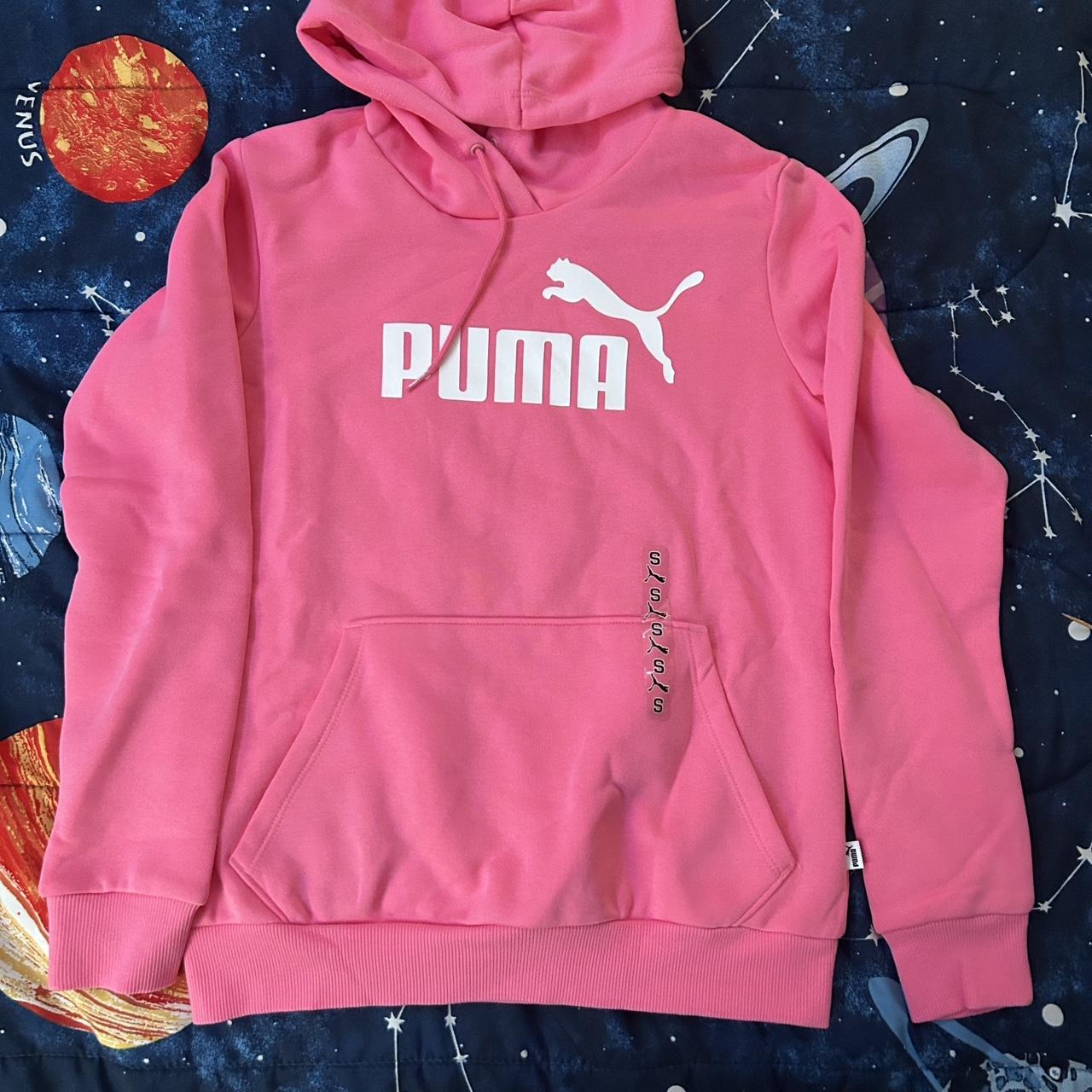 Pink puma jumper best sale