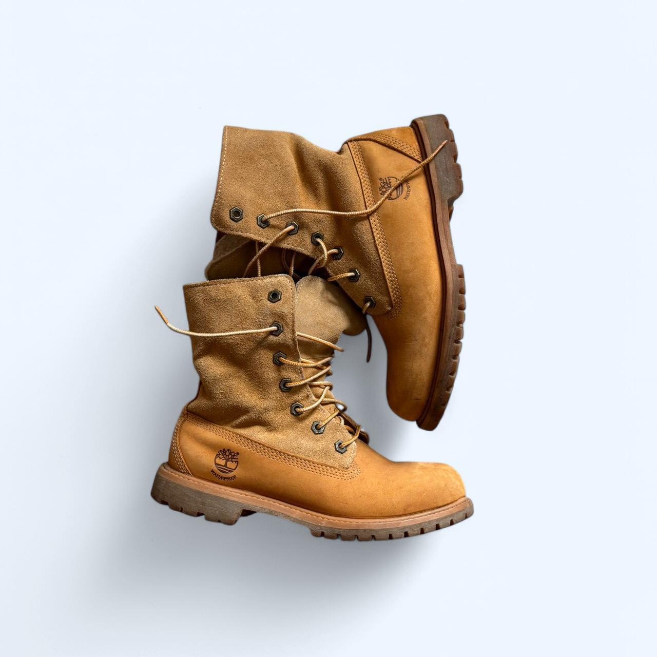 Timberland Women's Boots Tan/Brown US – -Women timberland