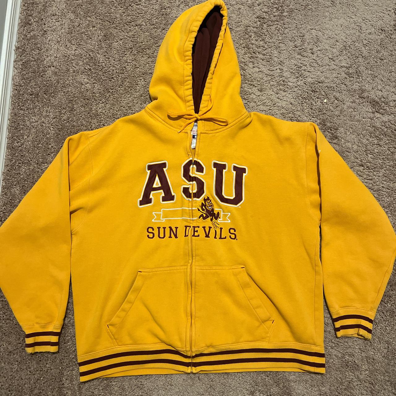 Asu zip up hoodie sale