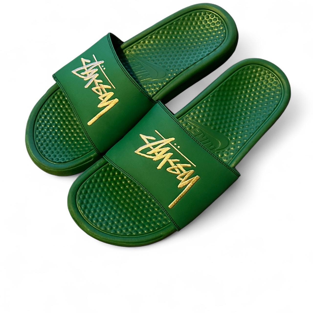 Stussy slides - Depop