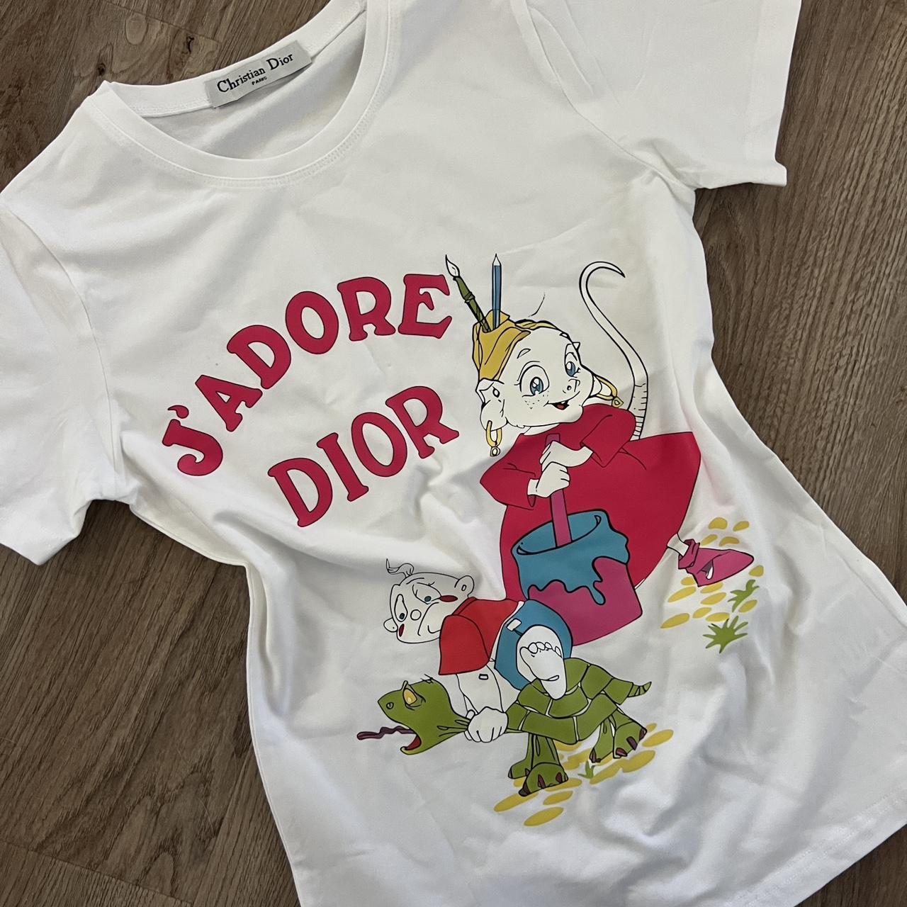 baby dior Tシャツ Baby Girl Designer T-shirts & Blouses - 1-36 months | DIOR