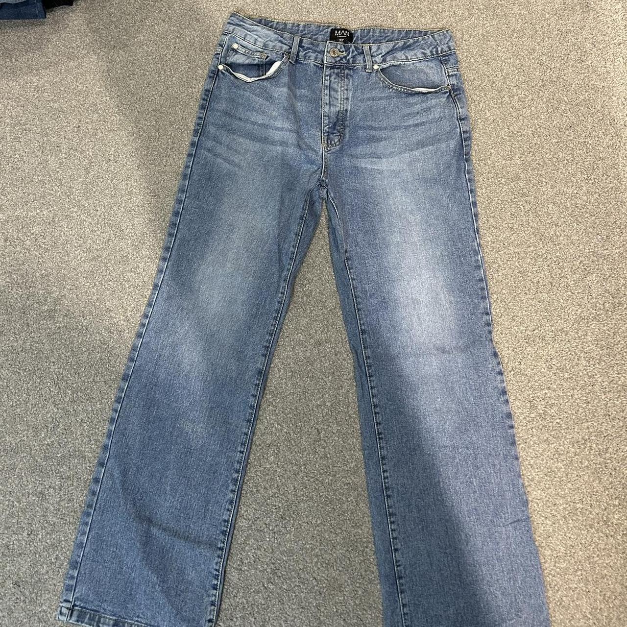 BoohooManBlueLightWashJeans.UK34.Neverworn