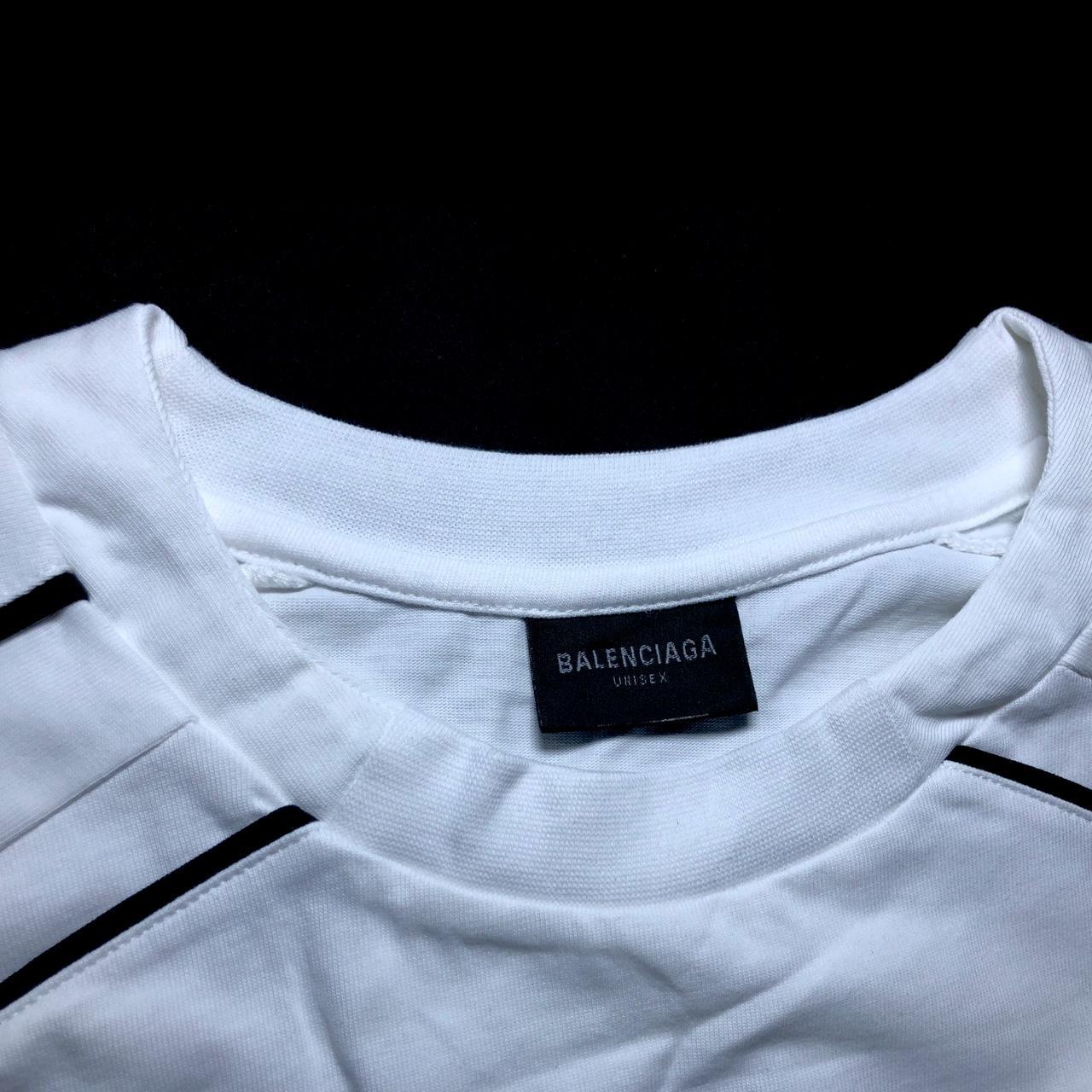 Balenciaga White Seoul football jersey #y2k | Depop Balenciaga White Seoul football jersey #y2k | Depop