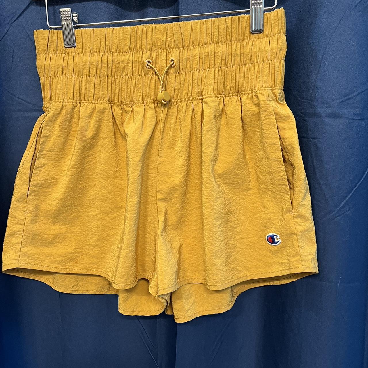 Champion shorts womens yellow online