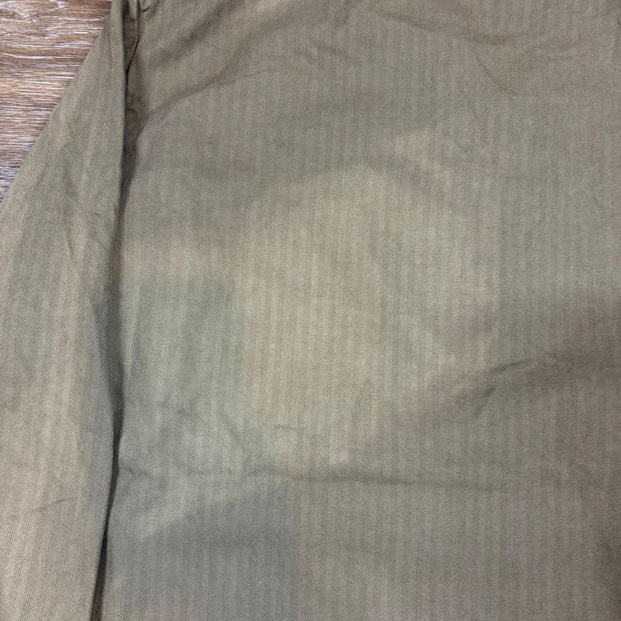 Vintage Men's Shirt - Tan – Mens Vintage Military… - image 4