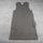 Ground zero men's preloved grey minimalist streetwear grunge vest