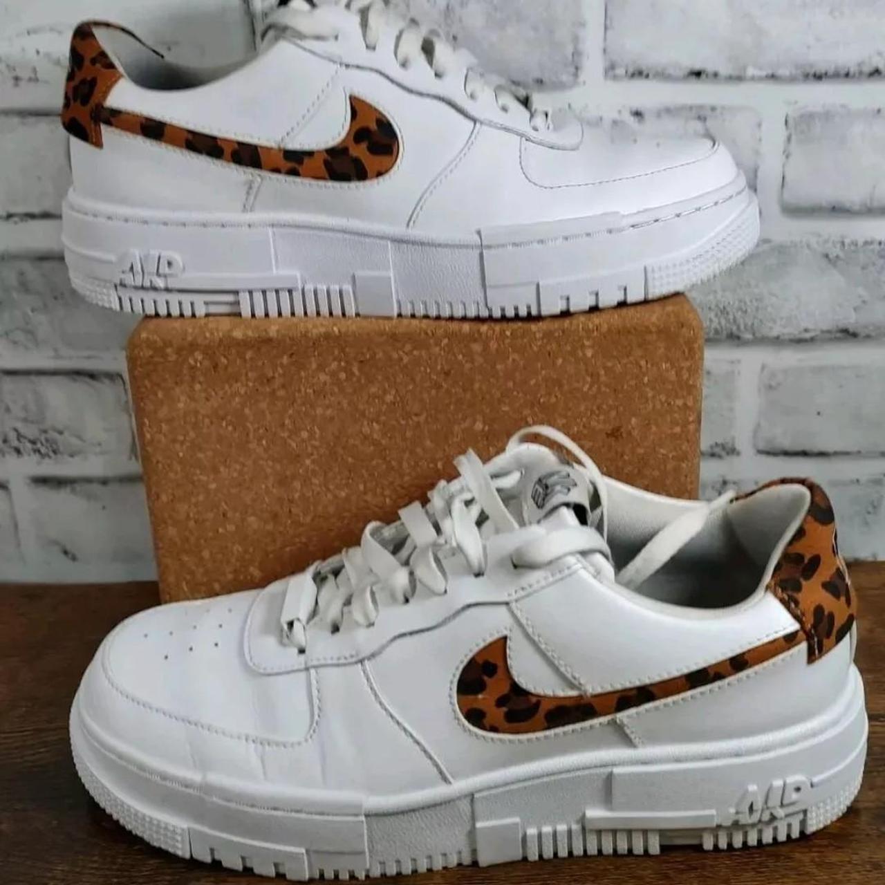 Nike Air Force One Leopard. Women s 9.5 AF1 Pixel