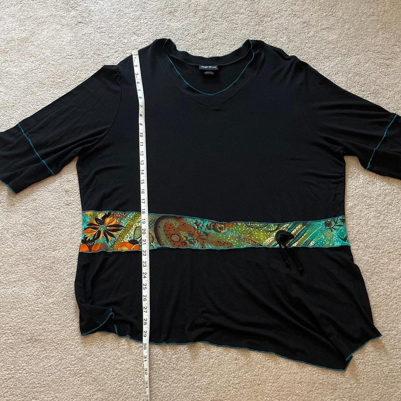 Source Unknown Women's Blouse - Black/Multi - XL … - image 7