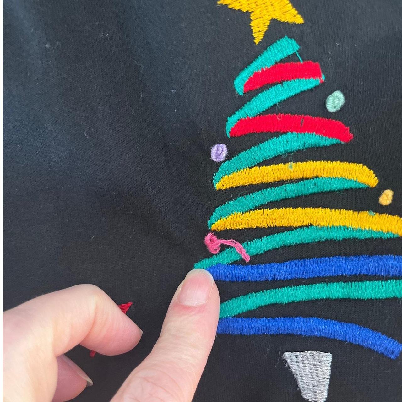 Source Unknown Women's Sweater - Black/Multi - 3X… - image 4