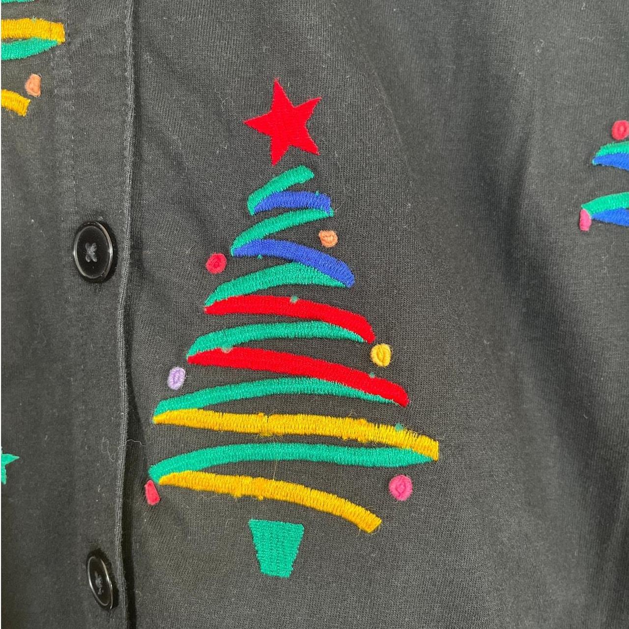 Source Unknown Women's Sweater - Black/Multi - 3X… - image 2